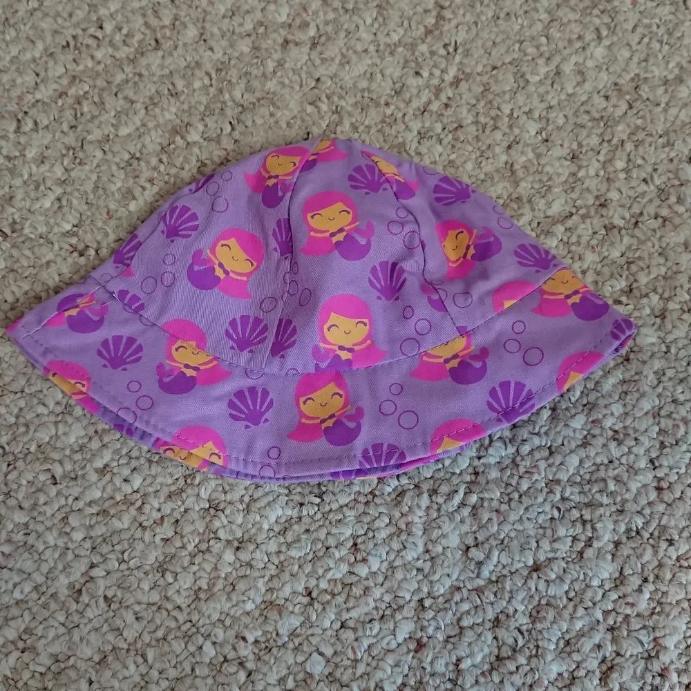 Sunpoint Toddler Girls Mermaid Seashell Sun Hat - Georgia